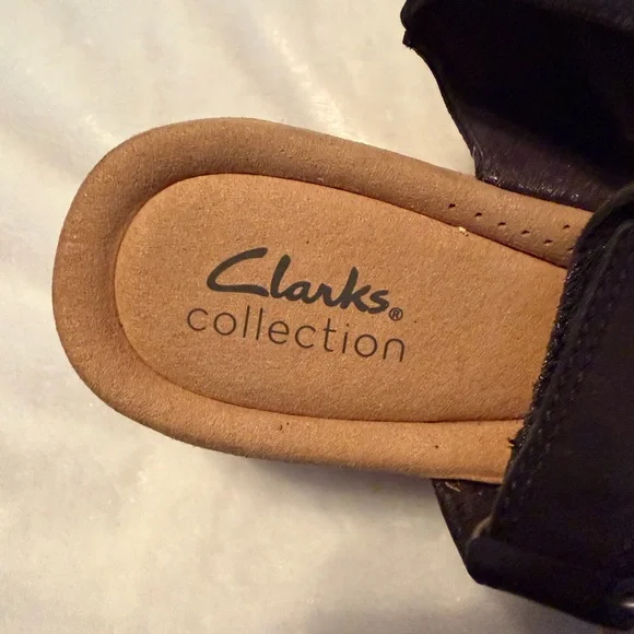 Clark’s Cork Wedge Sandals - Picture 9 of 14